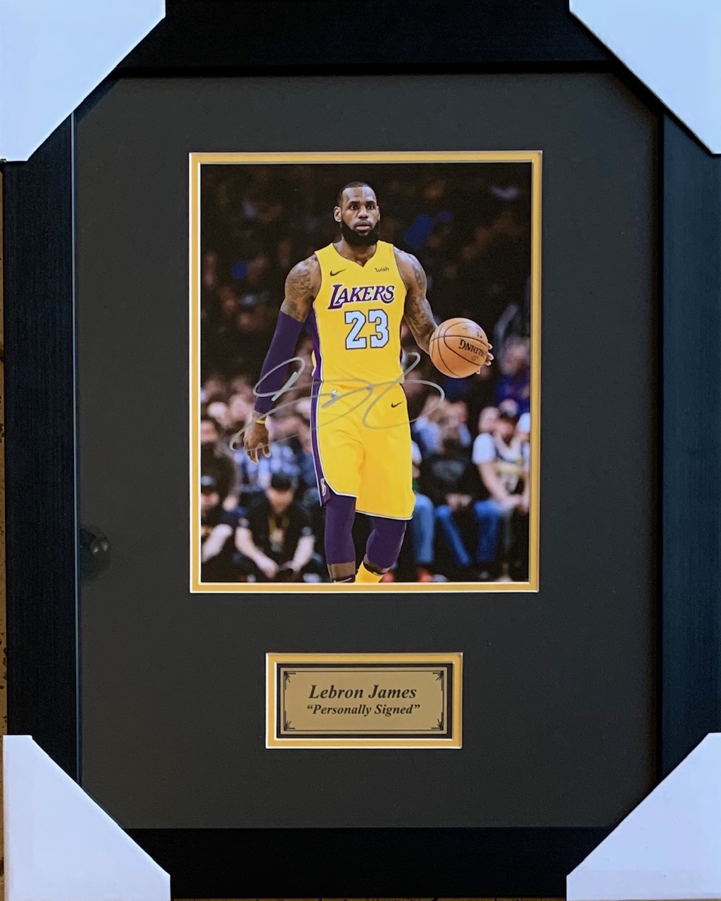 lebron james signed 8x10