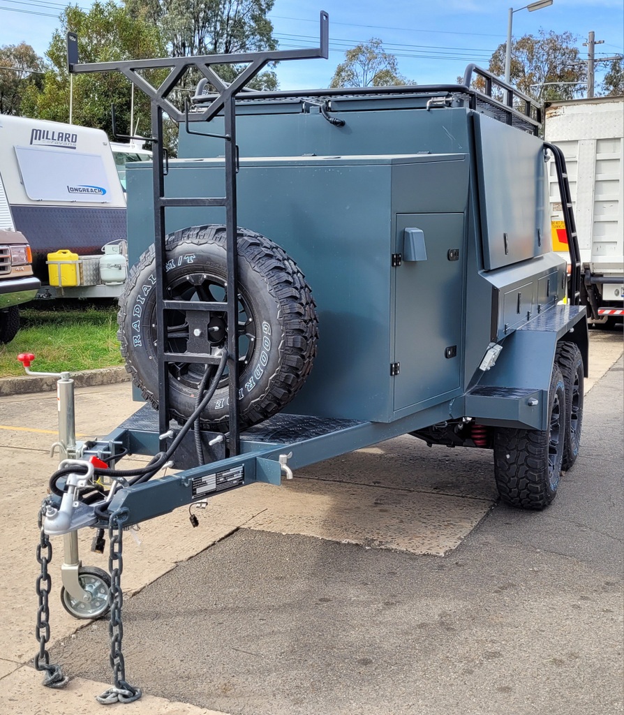 2022 Green 4X4 Box "Tradie" Trailer with Independe...
