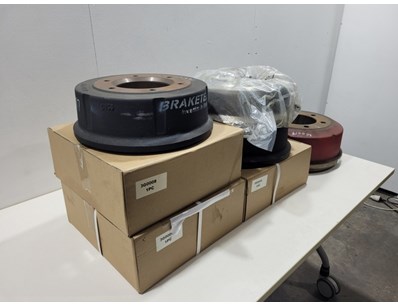 Unreserved $250K Truck Brake Drums, Filters & A... - Lot 356