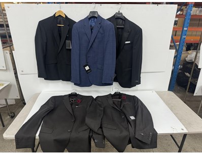 Unreserved Brand New High End Mens Suits, Jacke... - Lot 505