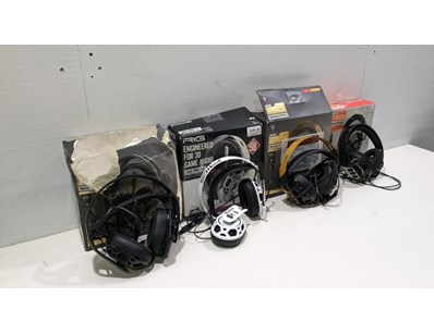 Unreserved Gaming Headsets Warranty & Returns(N... - Lot 316