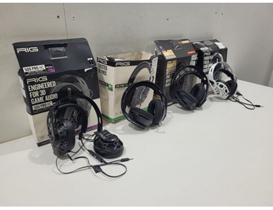 Unreserved Gaming Headsets Warranty & Returns(N... - Lot 317