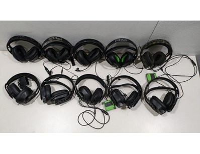 Unreserved Gaming Headsets Warranty & Returns(N... - Lot 328