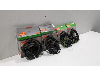 Unreserved Gaming Headsets Warranty & Returns(N... - Lot 315