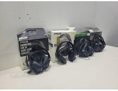 Unreserved Gaming Headsets Warranty & Returns(N... - Lot 367