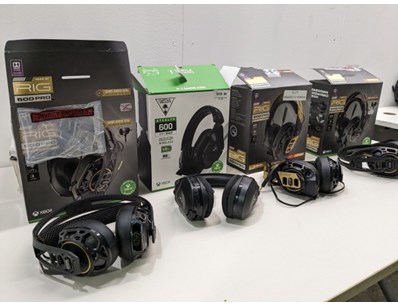 Unreserved Gaming Headsets Warranty & Returns(N... - Lot 430