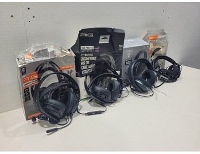 Unreserved Gaming Headsets Warranty & Returns(N... - Lot 354
