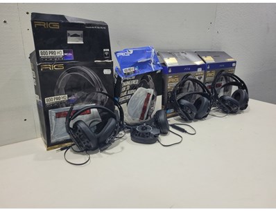 Unreserved Gaming Headsets Warranty & Returns(N... - Lot 364