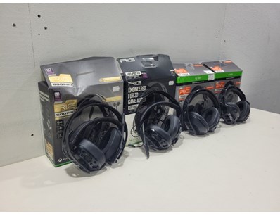 Unreserved Gaming Headsets Warranty & Returns(N... - Lot 351