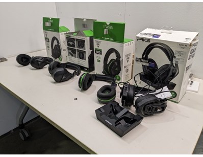 Unreserved Gaming Headsets Warranty & Returns(N... - Lot 420
