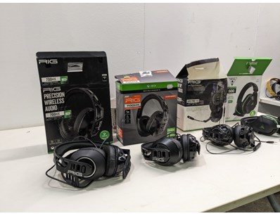 Unreserved Gaming Headsets Warranty & Returns(N... - Lot 427