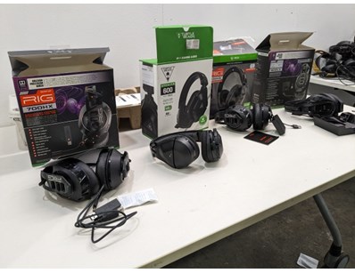 Unreserved Gaming Headsets Warranty & Returns(N... - Lot 426
