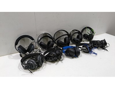 Unreserved Gaming Headsets Warranty & Returns(N... - Lot 346