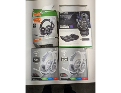 Unreserved Gaming Headsets Warranty & Returns(N... - Lot 434