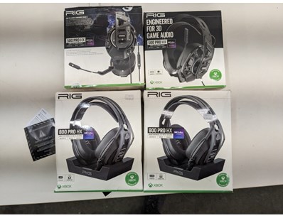 Unreserved Gaming Headsets Warranty & Returns(N... - Lot 429