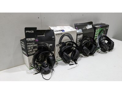 Unreserved Gaming Headsets Warranty & Returns(N... - Lot 352