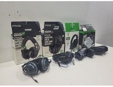 Unreserved Gaming Headsets Warranty & Returns(N... - Lot 432