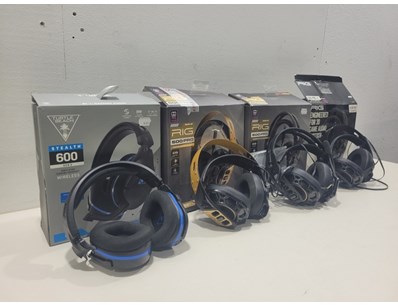 Unreserved Gaming Headsets Warranty & Returns(N... - Lot 433