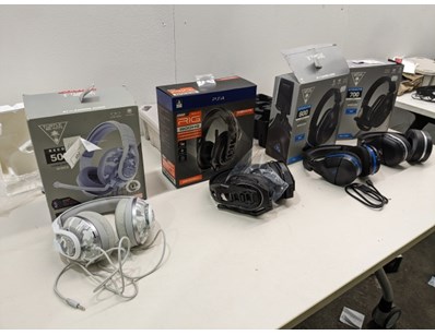 Unreserved Gaming Headsets Warranty & Returns(N... - Lot 405