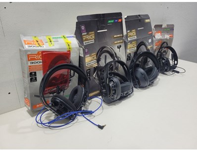 Unreserved Gaming Headsets Warranty & Returns(N... - Lot 389