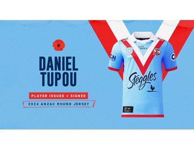 2024 Sydney Roosters ANZAC Round Jerseys - Lot 4