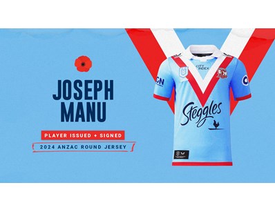 2024 Sydney Roosters ANZAC Round Jerseys - Lot 7