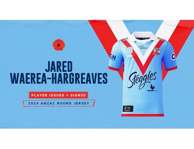 2024 Sydney Roosters ANZAC Round Jerseys - Lot 11