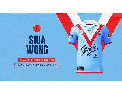 2024 Sydney Roosters ANZAC Round Jerseys - Lot 17