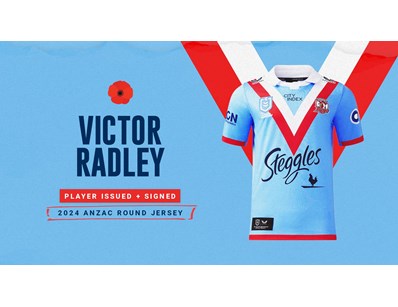 2024 Sydney Roosters ANZAC Round Jerseys - Lot 19