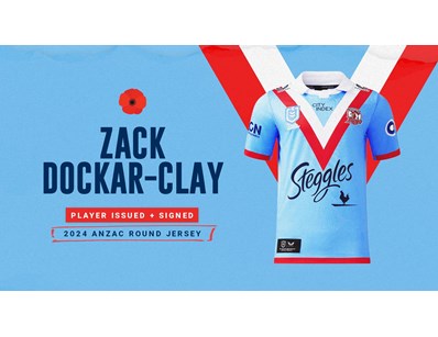 2024 Sydney Roosters ANZAC Round Jerseys - Lot 20