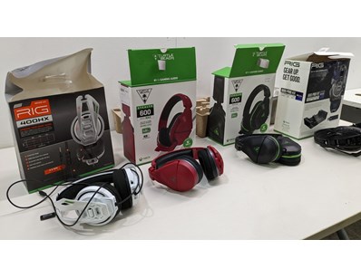 Unreserved Gaming Headsets Warranty & Returns(N... - Lot 714