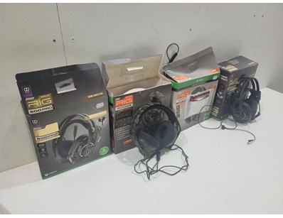 Unreserved Gaming Headsets Warranty & Returns(N... - Lot 731