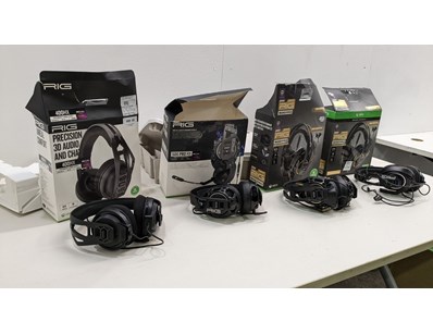 Unreserved Gaming Headsets Warranty & Returns(N... - Lot 712