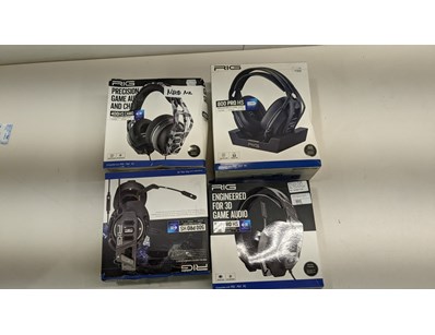 Unreserved Gaming Headsets Warranty & Returns(N... - Lot 719