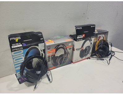 Unreserved Gaming Headsets Warranty & Returns(N... - Lot 721