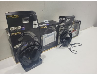 Unreserved Gaming Headsets Warranty & Returns(N... - Lot 725