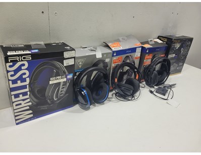 Unreserved Gaming Headsets Warranty & Returns(N... - Lot 722