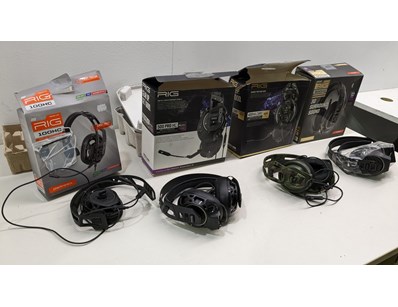 Unreserved Gaming Headsets Warranty & Returns(N... - Lot 724