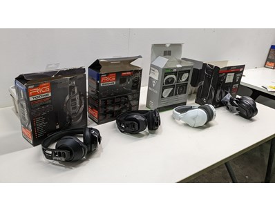 Unreserved Gaming Headsets Warranty & Returns(N... - Lot 702