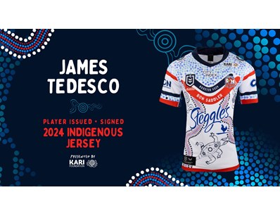 2024 Sydney Roosters Indigenous Jerseys - Lot 2